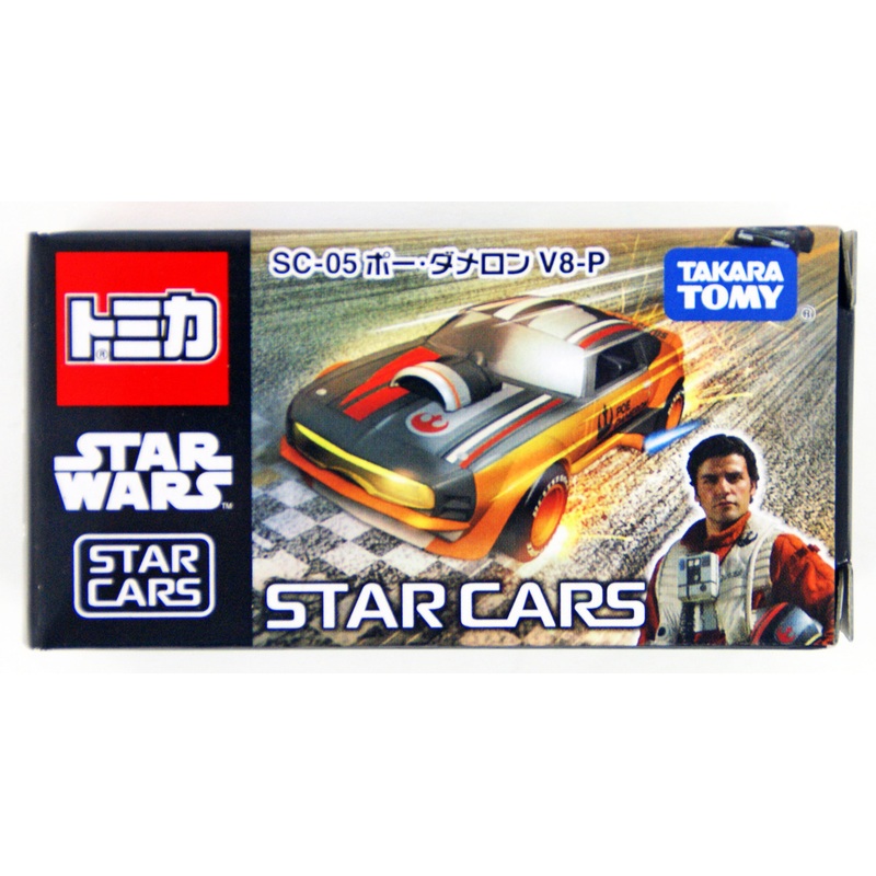 Takara Tomy Tomica SC-05 Disney Star Wars Star Cars Poe Dameron V8-P (966692)