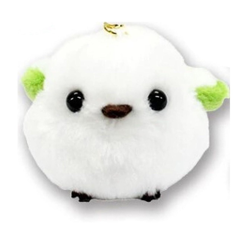 Amuse Matcha Shima-Chan Mascot Keychain (Fuku-Fuku Shimaenag)