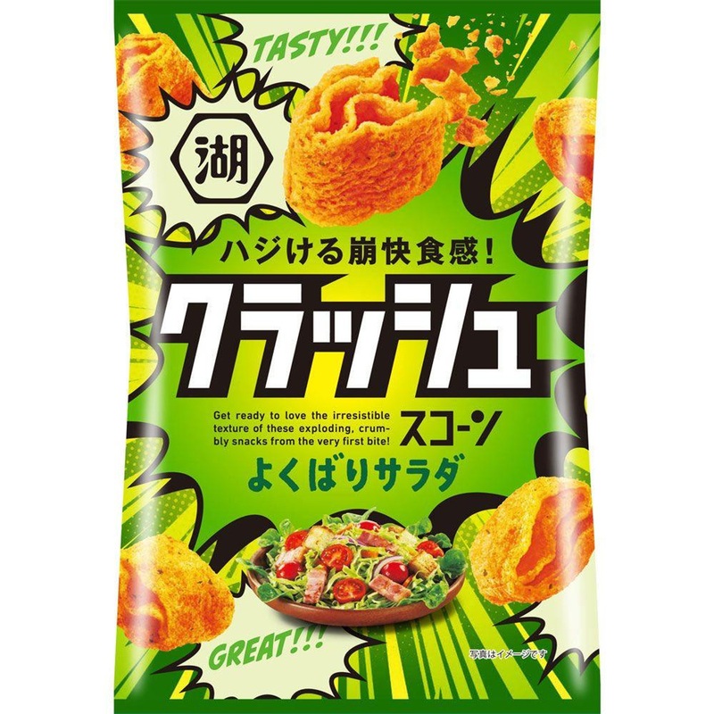 Japanese Food Crushed Scone Indulgent Salad 40g Koikeya