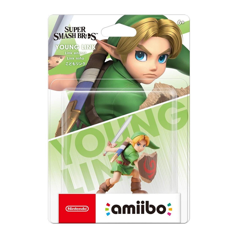 Nintendo amiibo Super Smash Bros. Series Young Link (The Legend of Zelda)