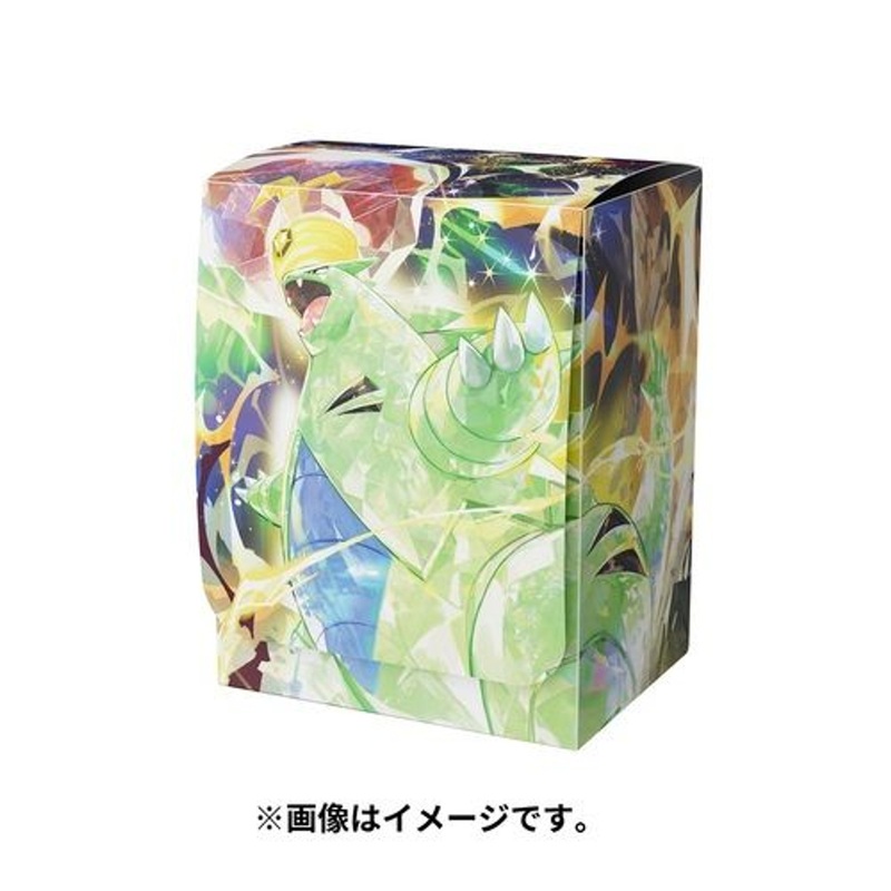 Pokemon Card Game TCG Deck Case – Terastal Tyranitar