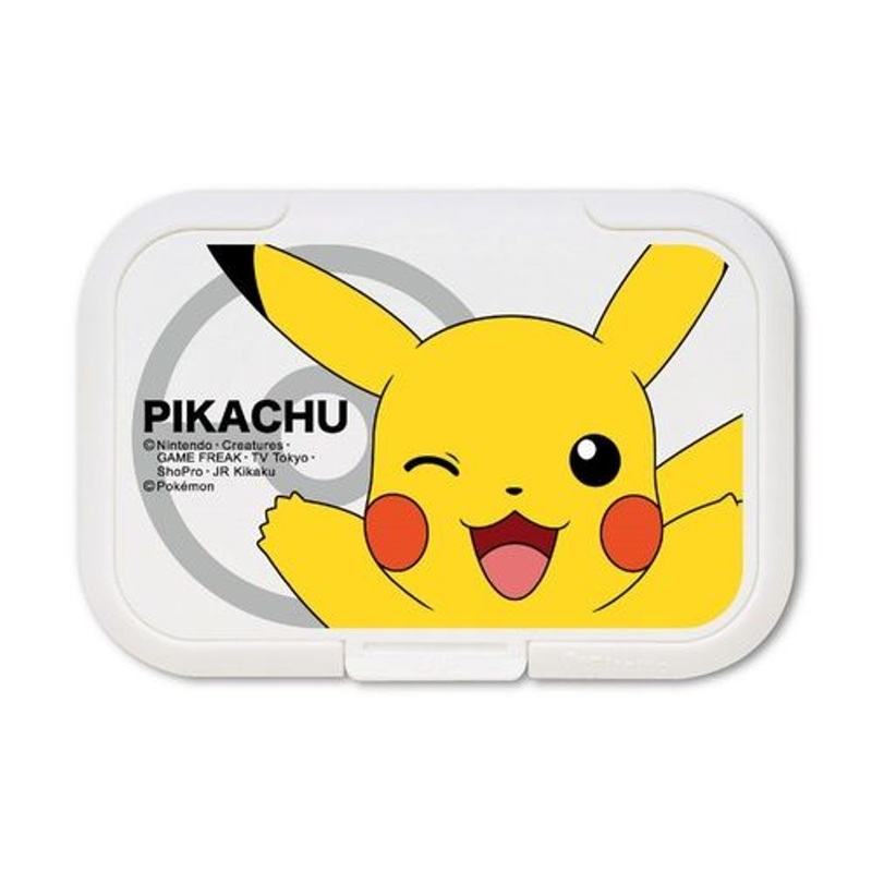 Pokemon Center Original Wet Wipe Lid Pikachu