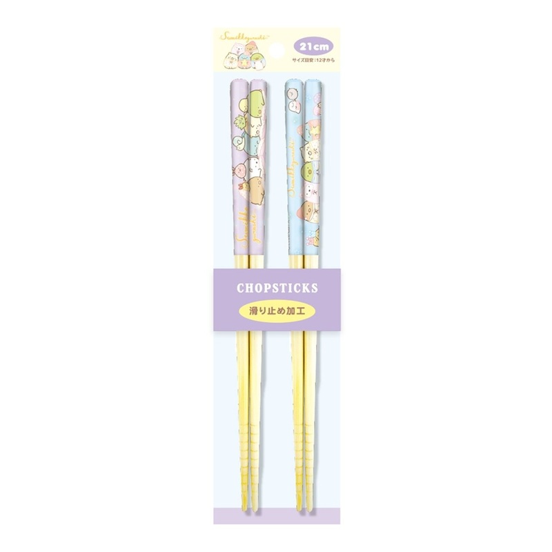T’s Factory Bamboo Chopsticks 2 Pair Set – Sumikko Gurashi – Sleepover Party