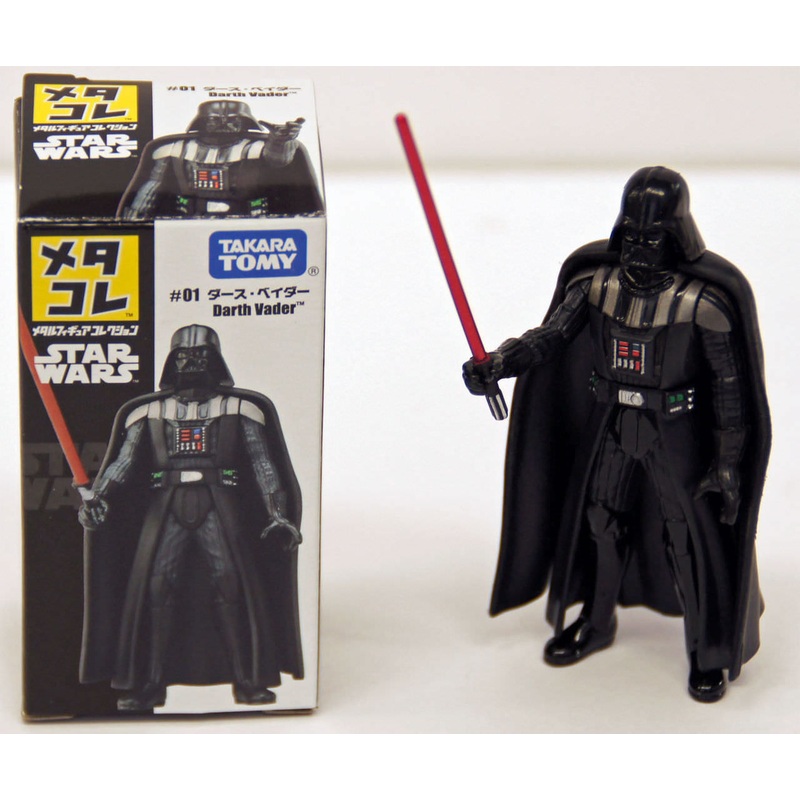 Takara Tomy Disney Star Wars Metakore Metal Figure #01 Darth Vader 821397