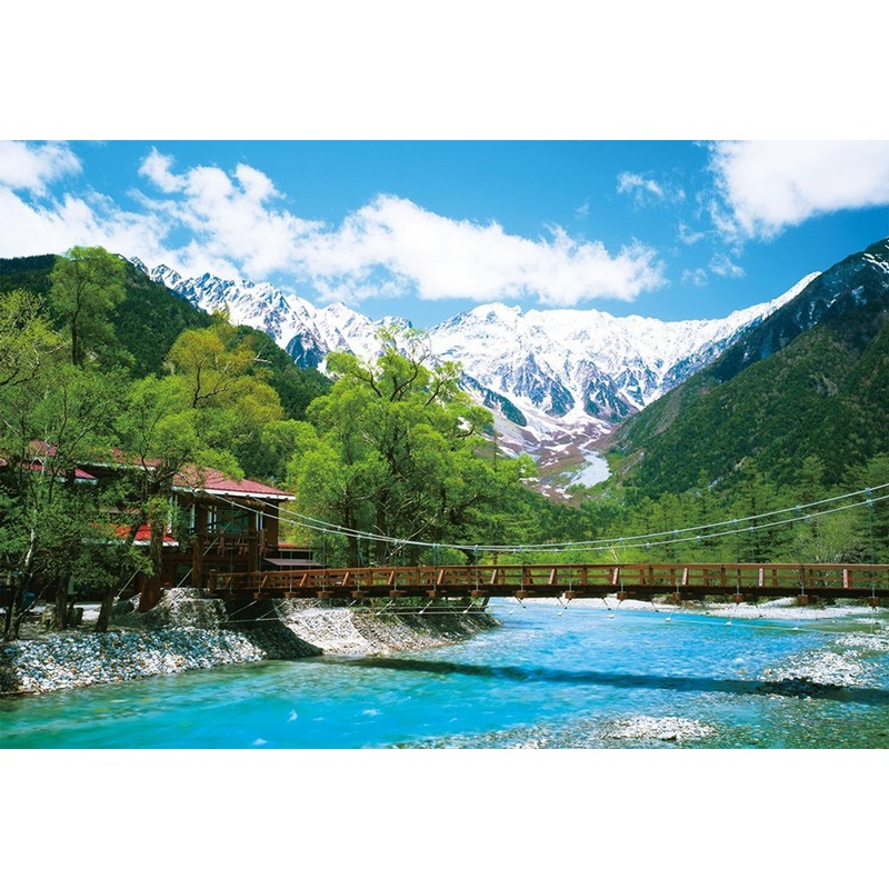 Yanoman Jigsaw Puzzle 01-2070 Kamikochi Kappabashi Nagano Japan (108 L-Pieces)
