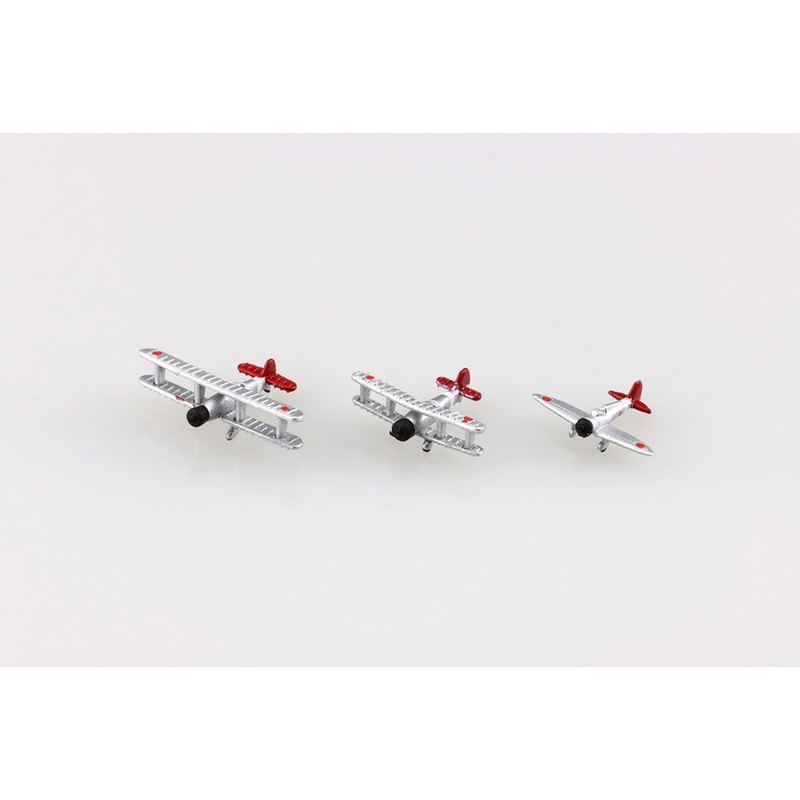 Aoshima 1/700 Waterline No. 557 JMSDF Type 96 Japanese Navy Carrier-Based Aircraft Set Plastic Model