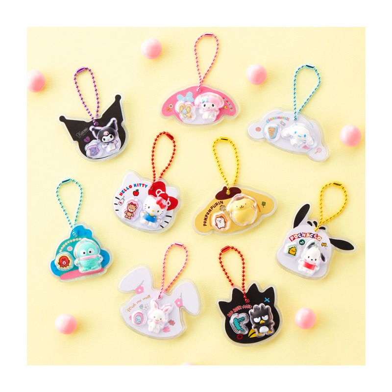 Bandai Candy Sanrio Characters Package Charm & ChocoBall BOX (10pcs)