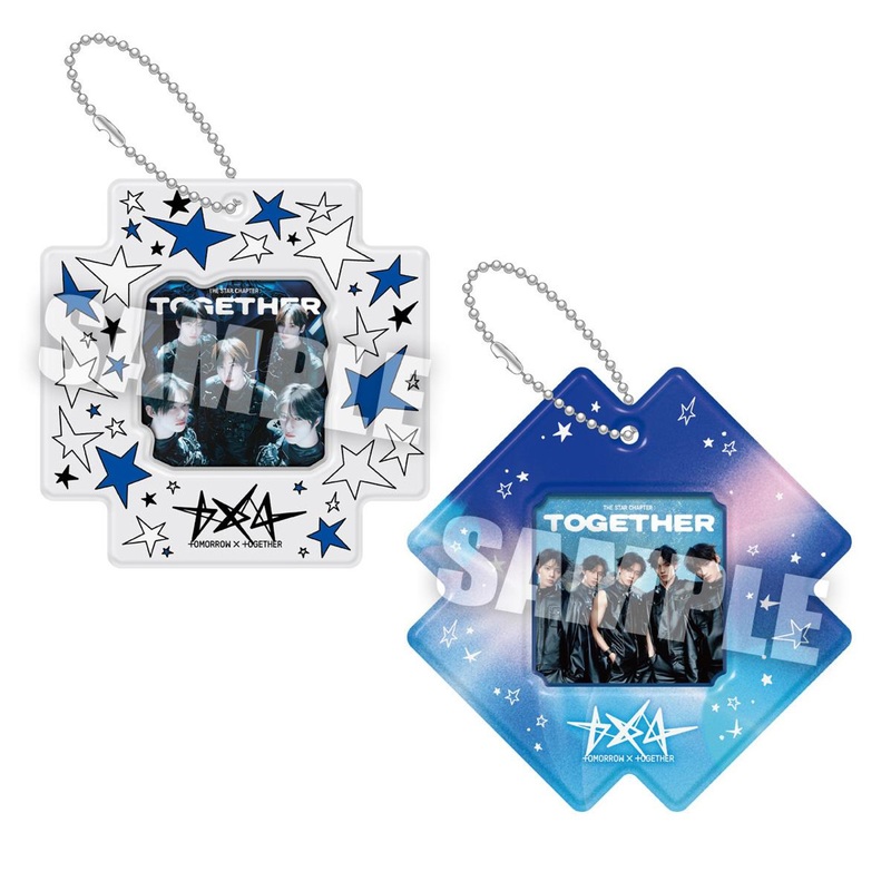 Bandai Candy TOMORROW X TOGETHER Photo Case with Visual Stickers BOX (12pcs)