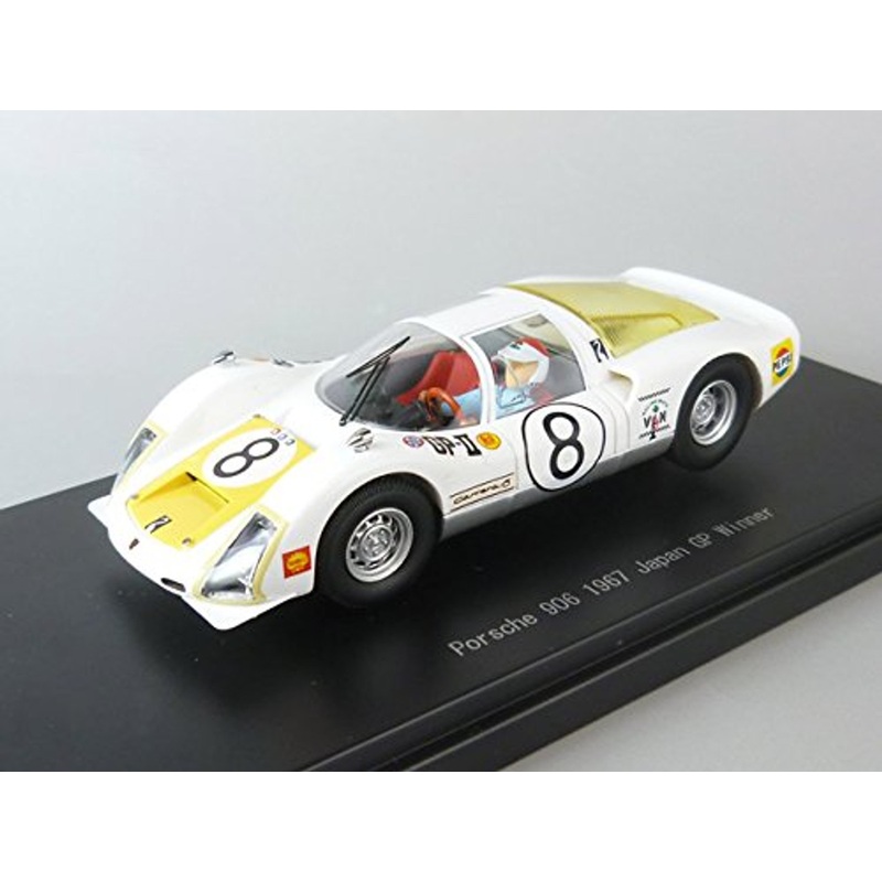 Ebbro 45344 Porsche 906 1967 Japan GP Winner IKUZAWA No.8 1/43 Scale