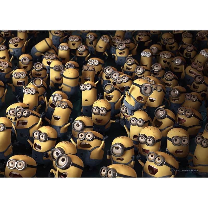 Epoch Jigsaw Puzzle 03-041 Despicable Me Minions Audience (108 Pieces)