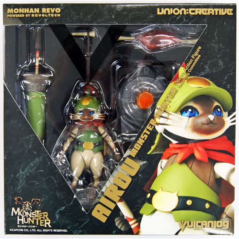 Kaiyodo (Union Creative) Vulcanlog 005 Monster Hunter Otomo Airou Figure