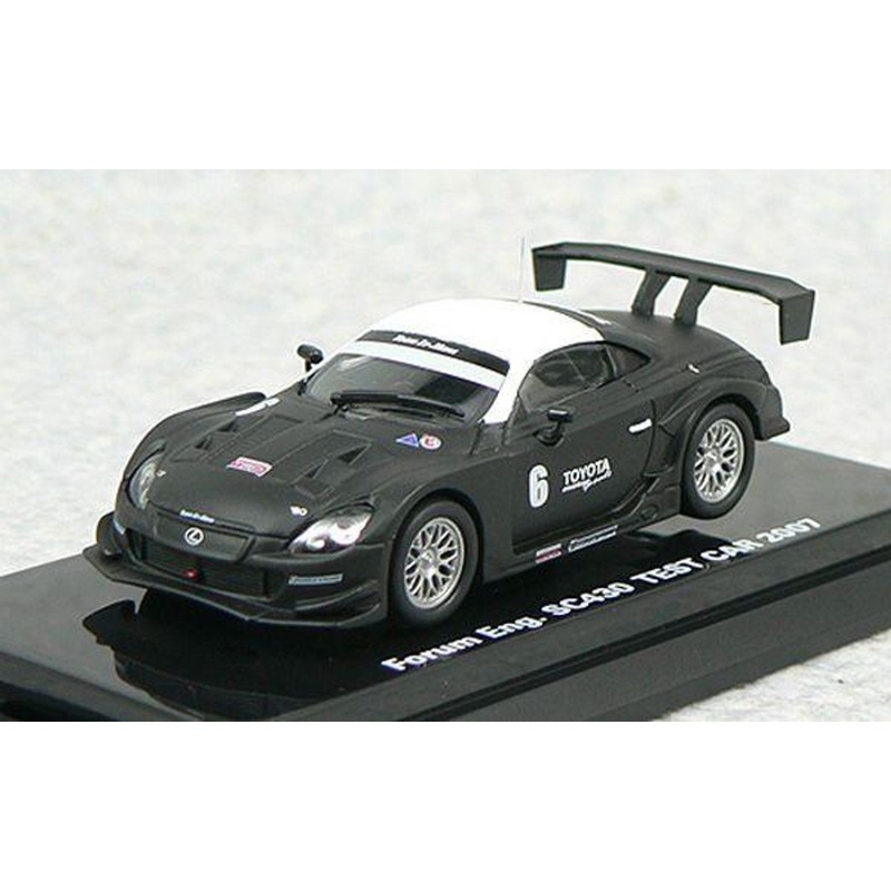 Kyosho Original K06561C Forum Eng. SC430 2007 Test Car No.6 1/64 scale