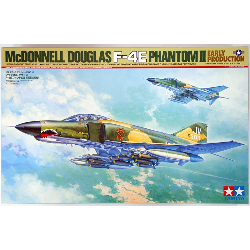 Tamiya 60310 McDonnell Douglas F-4E Phantom II Early Prod. 1/32 Scale Kit