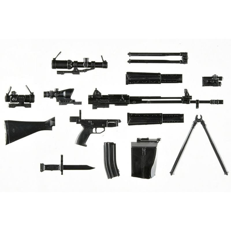 Tomytec Military Series 1/12 Little Armory LA089 Type 89 Assault Rifle Type 1.5 Plastic Model