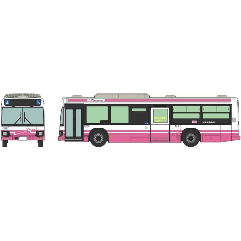 Tomytec The Bus Collection JB063-2 Funabashi Shin-Keisei Bus (Chiba) (N scale)