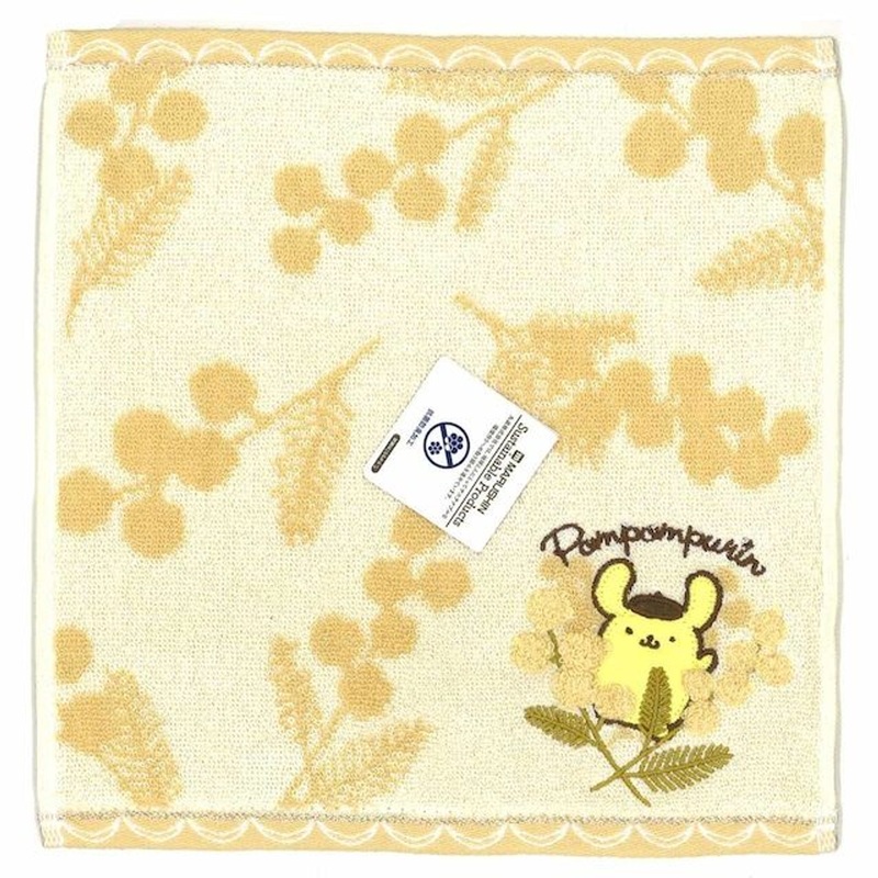 Marushin Sanrio Mini Towel Bloom Pom Pom Purin
