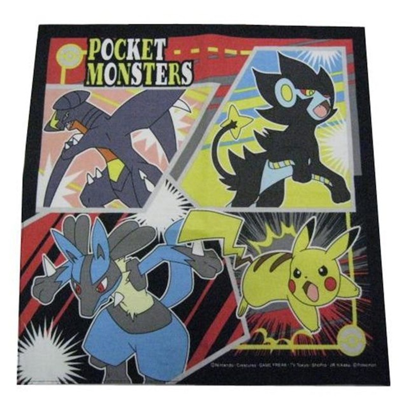 Other Pokemon Center Handkerchief Pokemon 23 Black