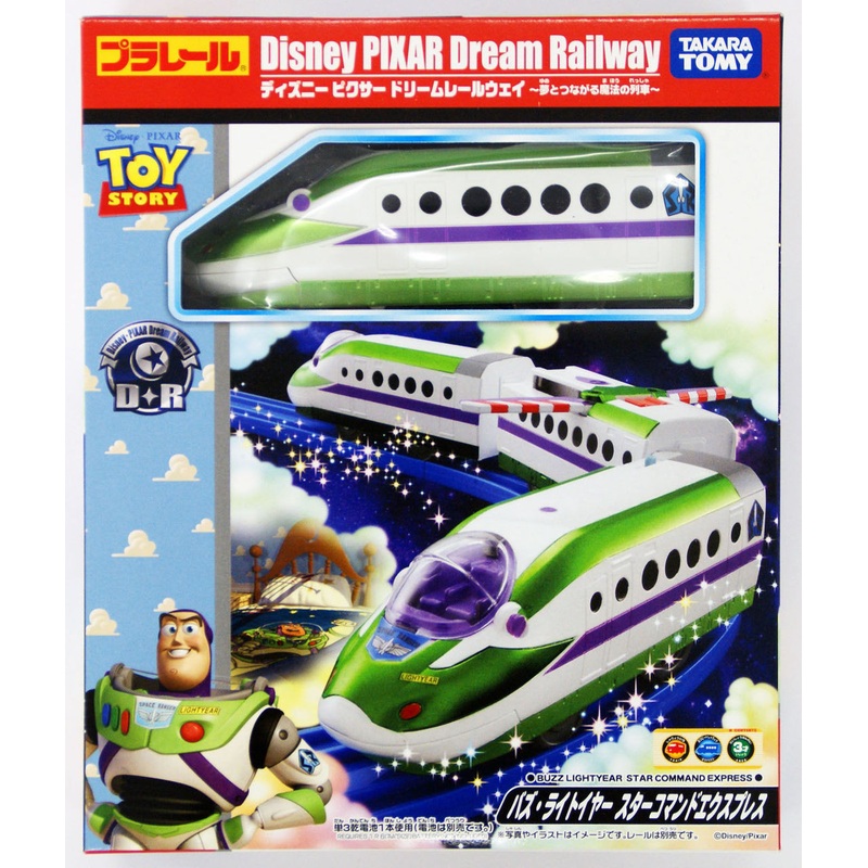 Takara Tomy Pla-Rail Plarail Disney Dream Railway Toy Story Buzz Lightyear (814535)