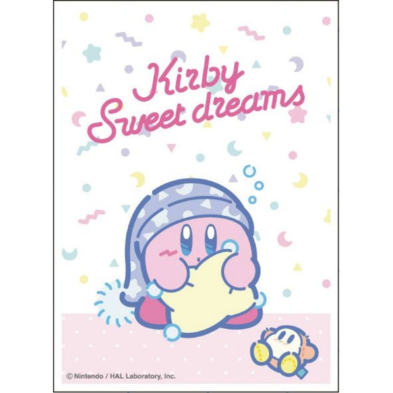 Ensky Kirby Sweet Dreams Character Card Sleeve Ready for Bed 65pcs