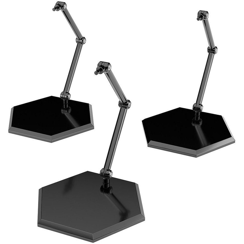 Good Smile Company The Simple Stand x3 Black (for Figures & Models) Hexagon Type