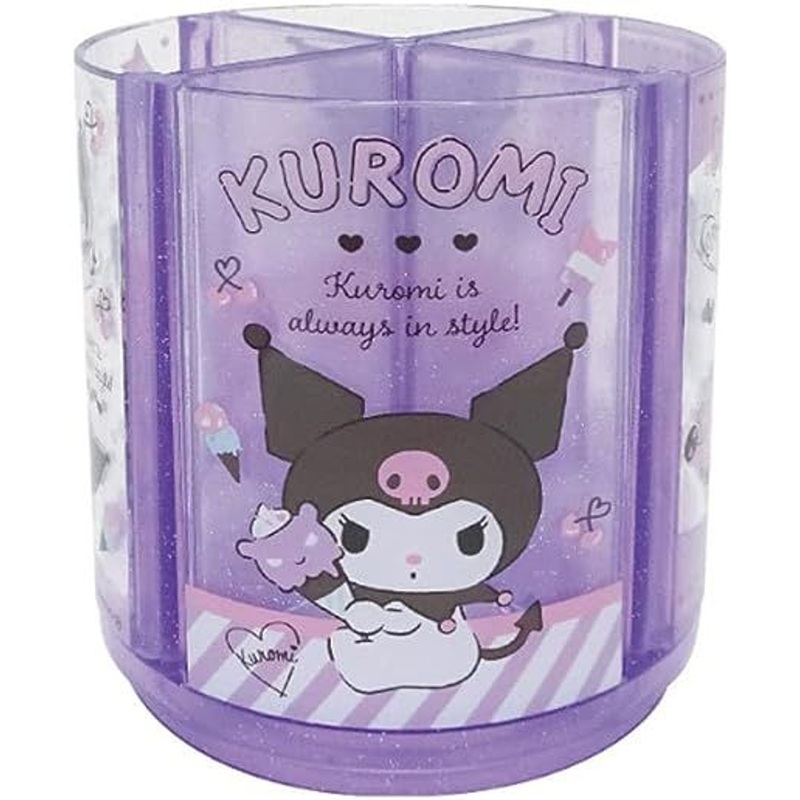 Kcompany Sanrio Rotating Pen Holder Kuromi