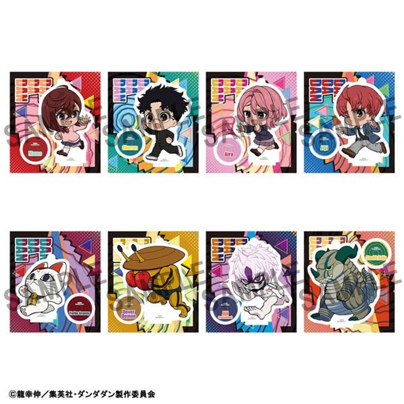 MegaHouse Tokotoko Acrylic Stand Dandadan Vol. 2 Box (8pcs)
