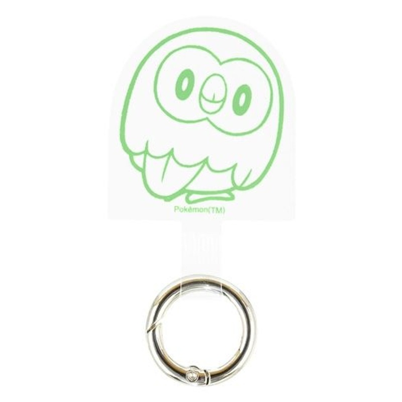 Pokemon Center Original PokePeace Phone Case Ring Holder – Rowlet