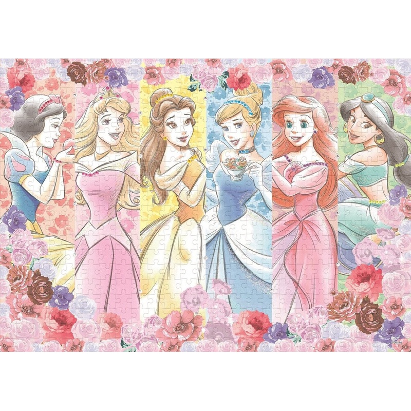 Epoch Jigsaw Puzzle Decoration 74-001 Disney Princess Flower Blossom (500 Pieces)