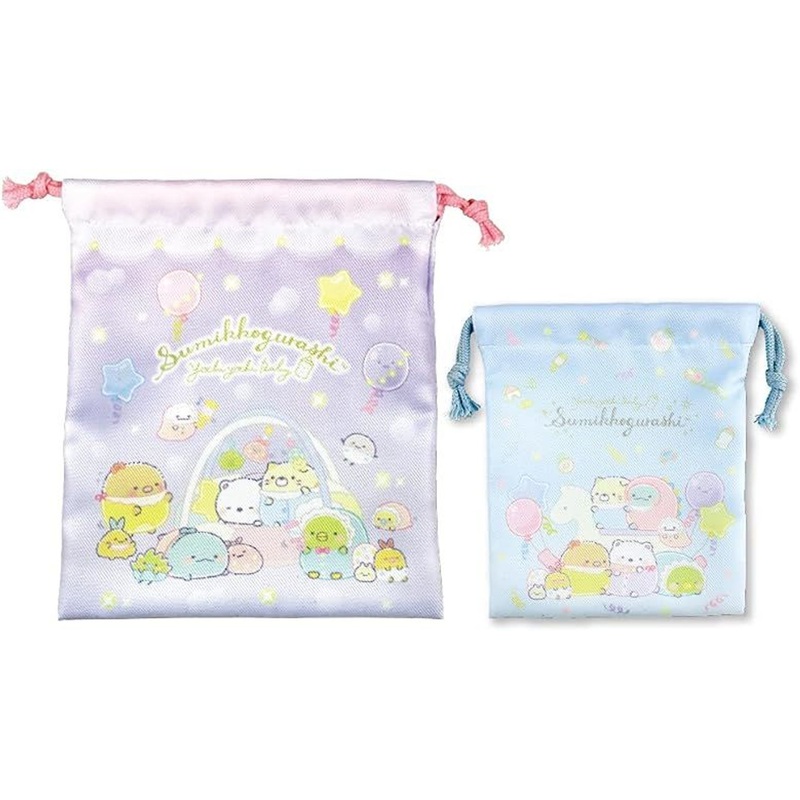 T’s Factory Drawstring Bag 2-Piece Set Sumikko Gurashi Babies