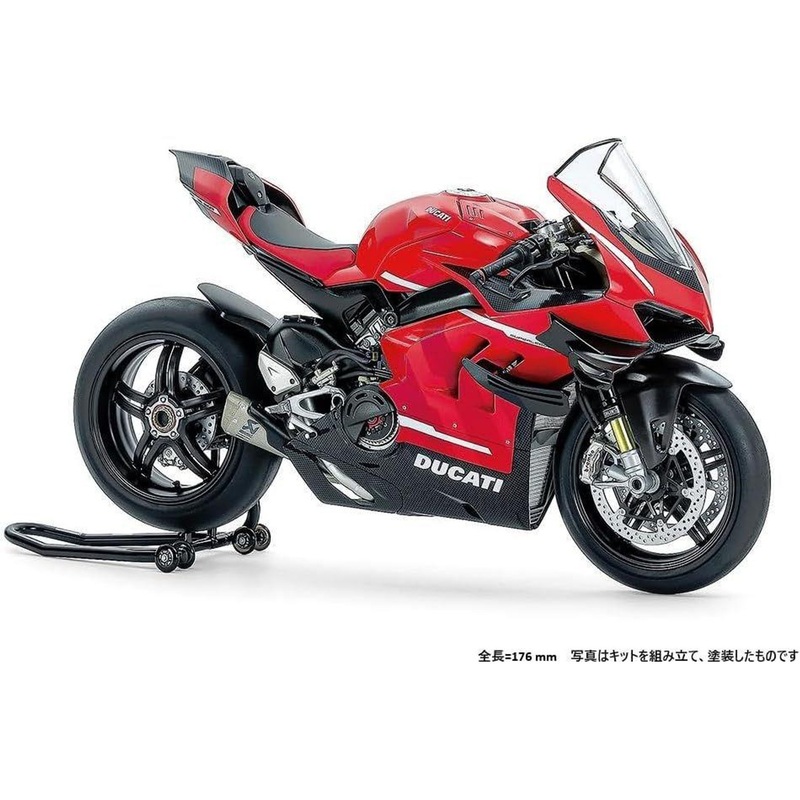 Tamiya 14143 1/12 Ducati Superleggera V4 with RACING KIT Plastic Model