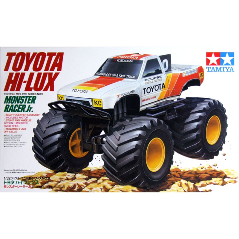 Tamiya 17009 Mini 4WD Toyota Hi-Lux Monster Racer Jr. 1/32