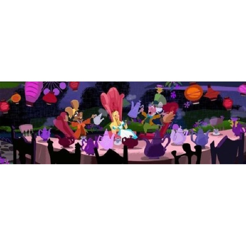 Tenyo Jigsaw Puzzle Disney Alice in Wonderland (456 S-Pieces)
