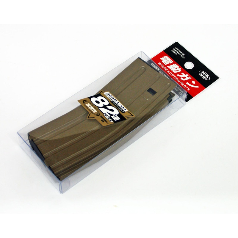 Tokyo Marui No.178 SCAR-L/M4 F.D.E. 82 Rnd Magazine (Genuine Parts) Japan 178787