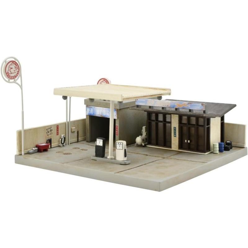 Tomytec (Building 184) Closed Gas Station B (N scale)