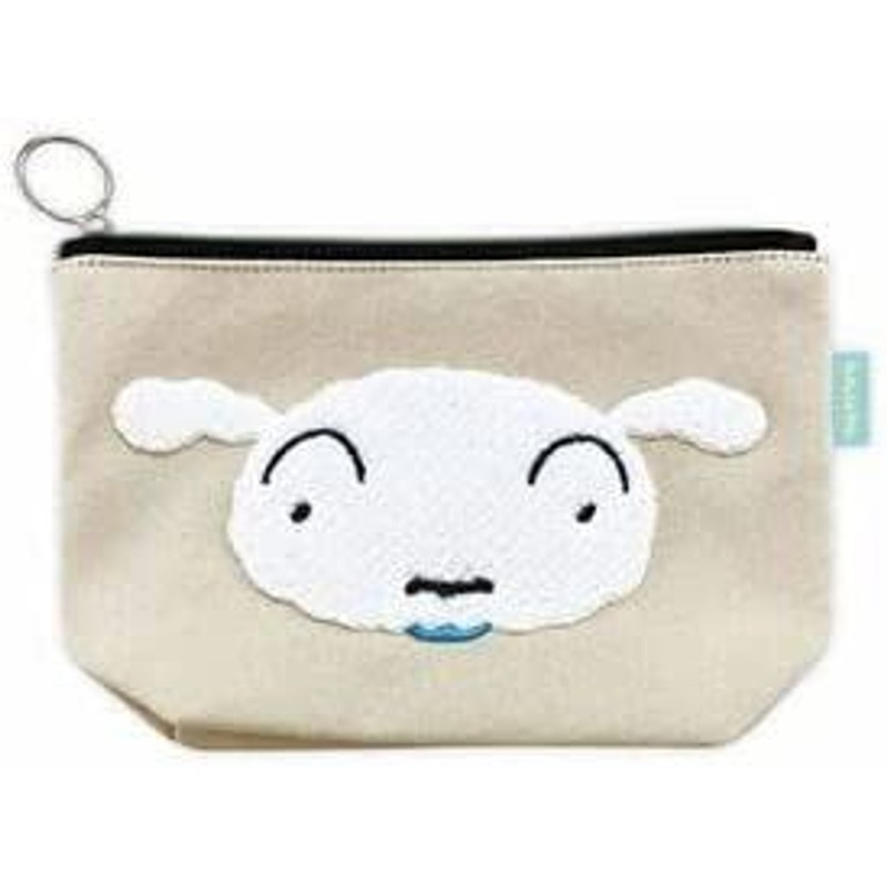 Character Pouch Crayon Shin-chan Shiro