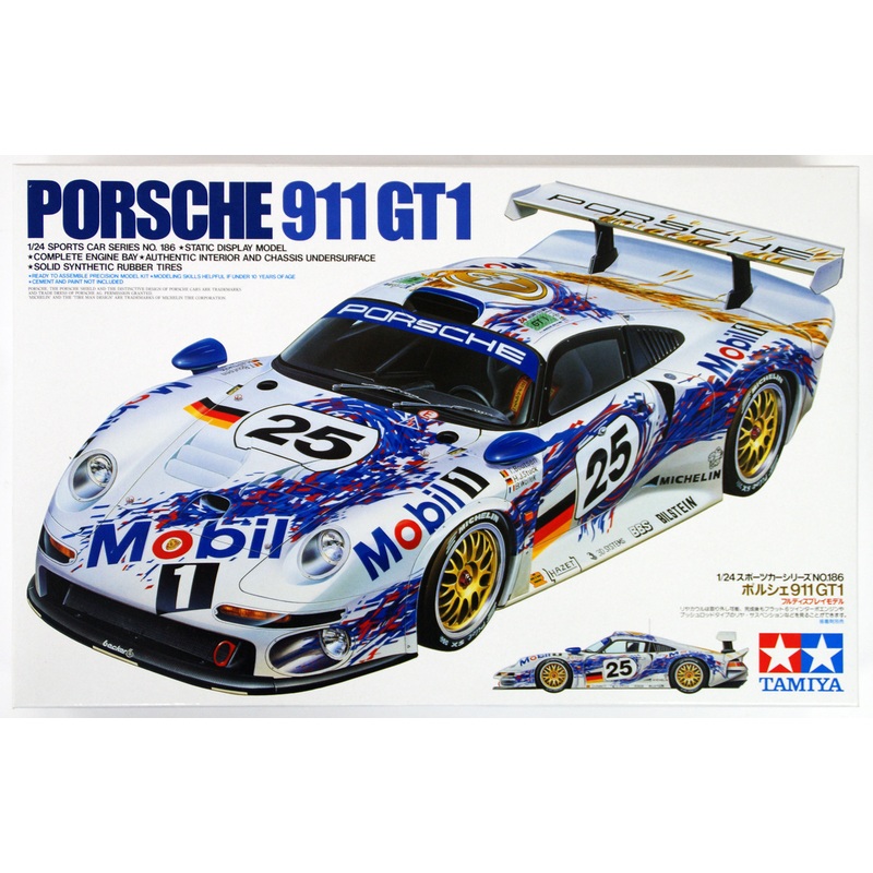 Tamiya 24186 Porsche 911 GT1 1/24 scale kit