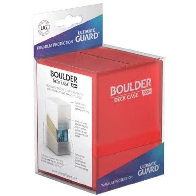 Ultimate Guard Boulder 100+ Deck Case Ruby