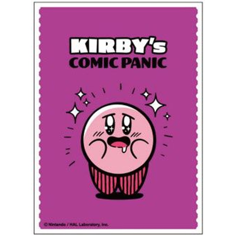 Ensky Kirby’s Comic Panic Character Card Sleeve Drooling Kirby 65pcs