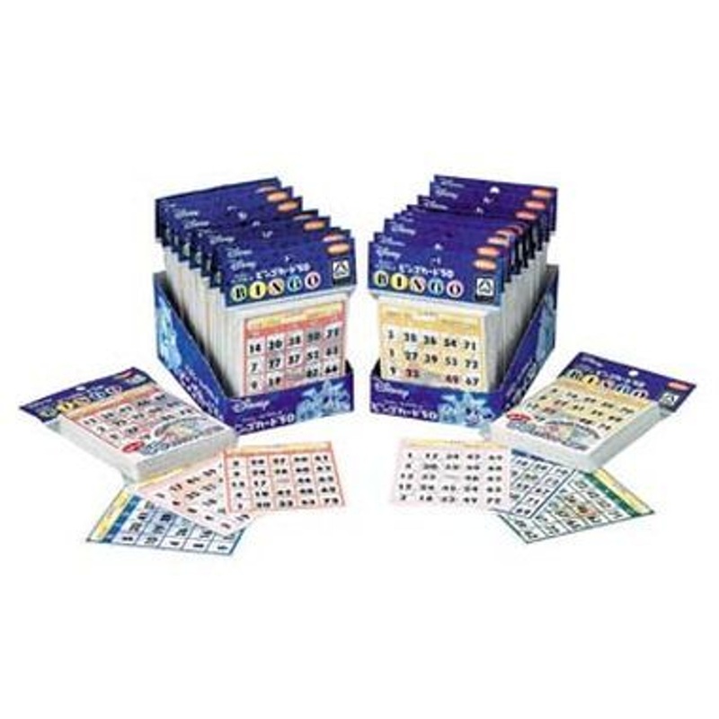 Hanayama Disney Characters Bingo Cards 50