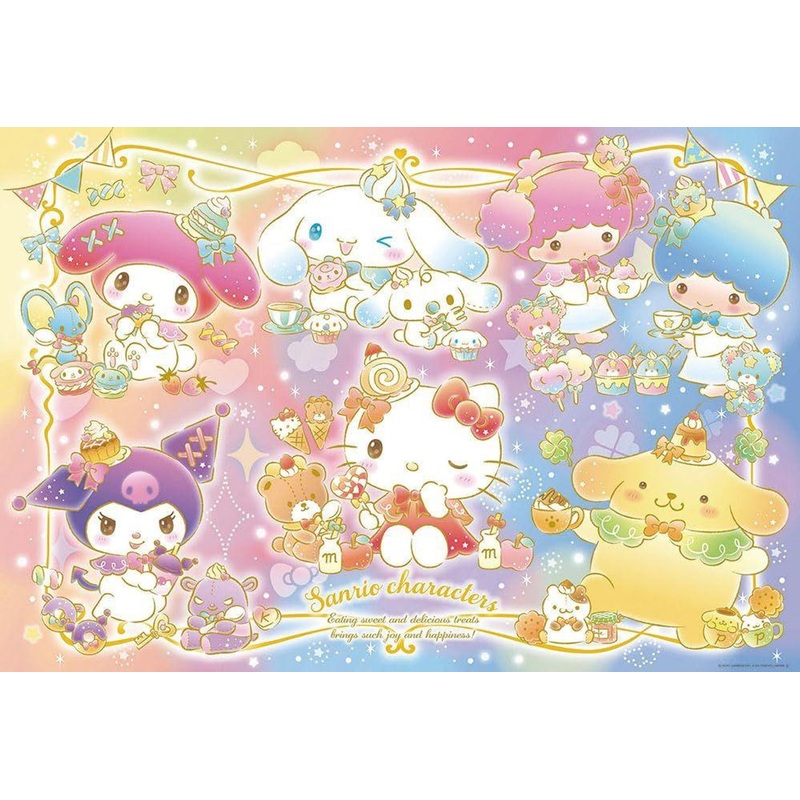 Jigsaw Puzzle Characters: Sparkling Snack Time (1000 Pieces)