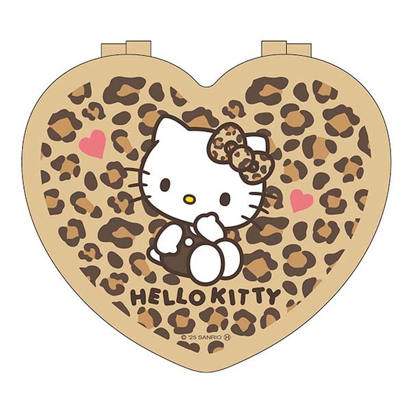 Kcompany Heart Shaped Kitty Leopard Trinket Box