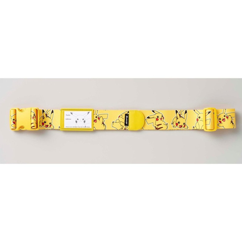 Pokemon Center Original Suitcase Belt Pikachu Ver2 Yellow
