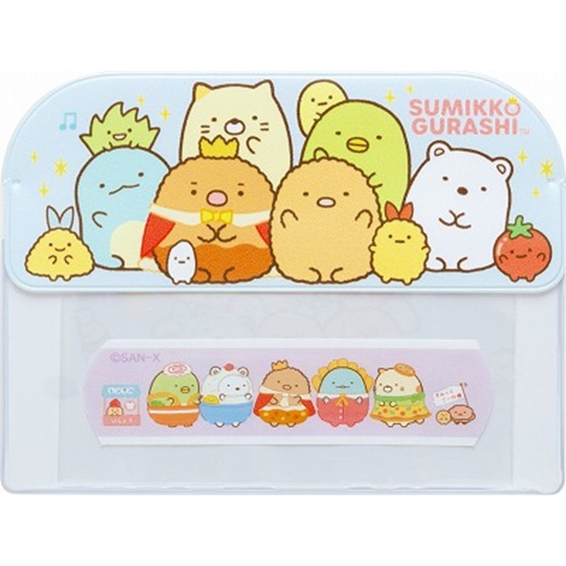 San-x Sumikko Gurashi Band-Aids with Case Kingdom of Foods