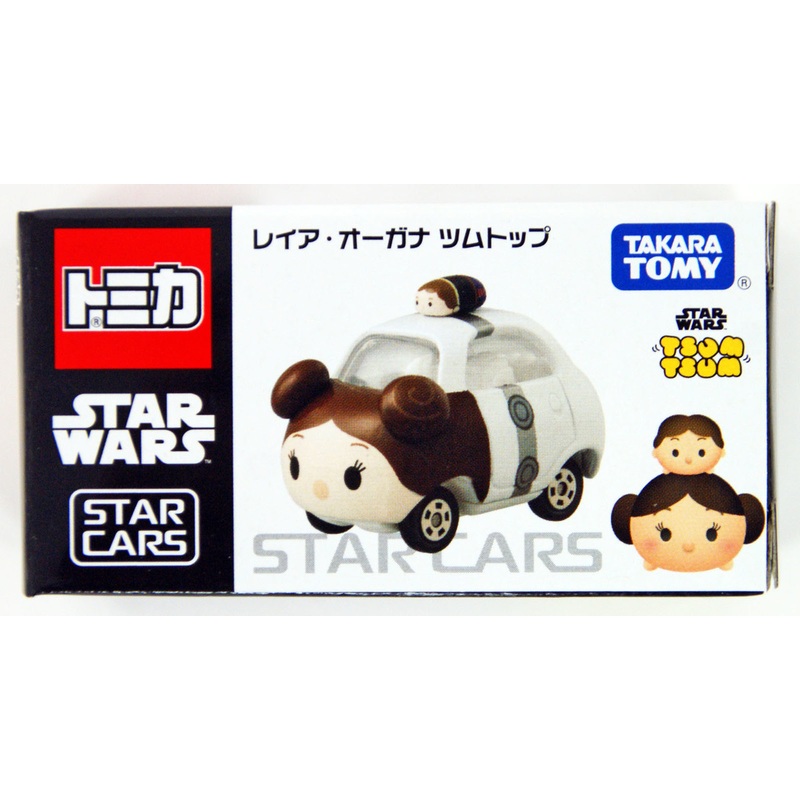 Takara Tomy Tomica Disney Star Wars Star Cars Tsum Tsum Leia Organa 872078