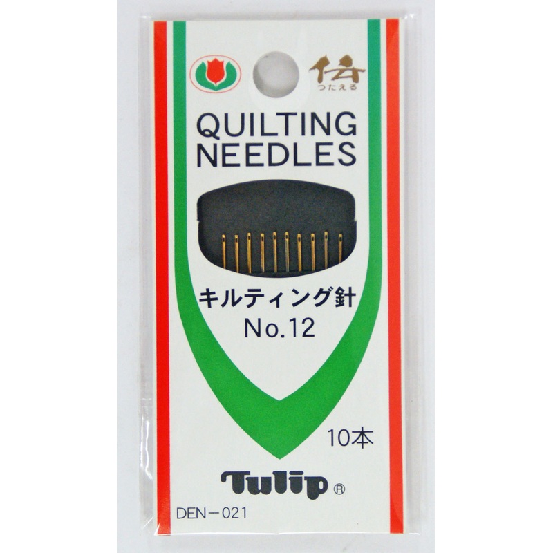 Tulip DEN-021 Quilting Needles No.12 (10 pcs / 0.53 x 24.4mm)