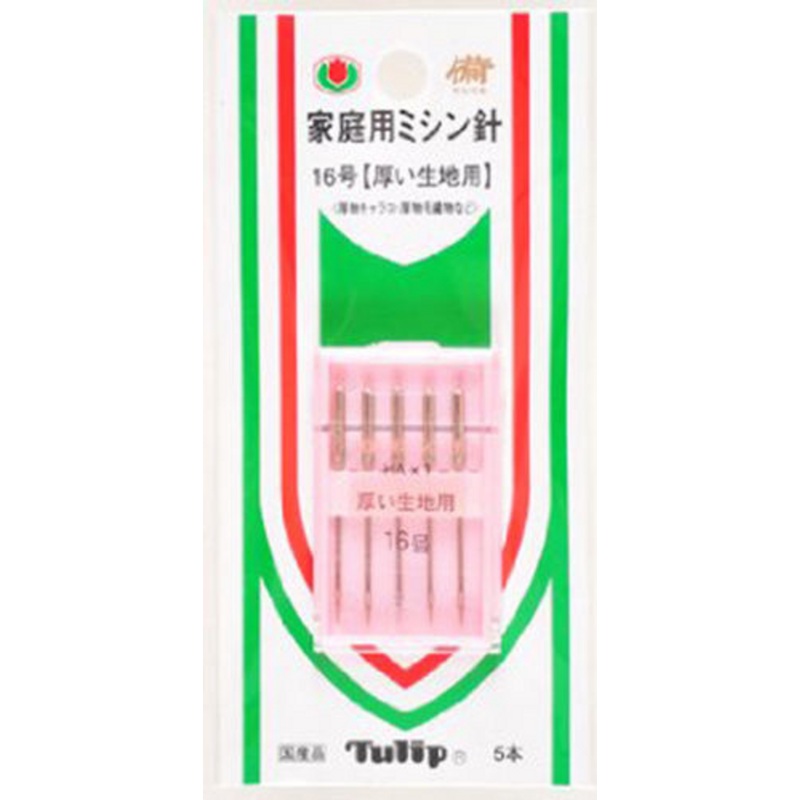 Tulip SO-004 Sewing Machine Needles No.16 (5 pcs)