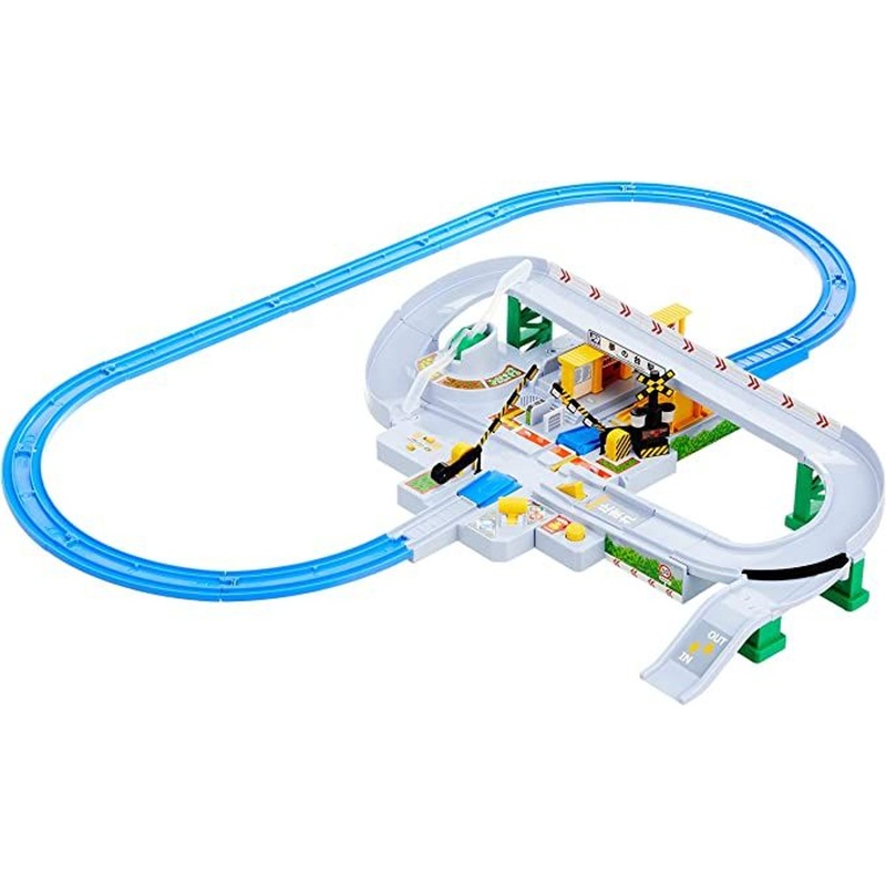 Takara Tomy Pla-rail Let’s Play with Tomica! Kankan Railway Crossing Set
