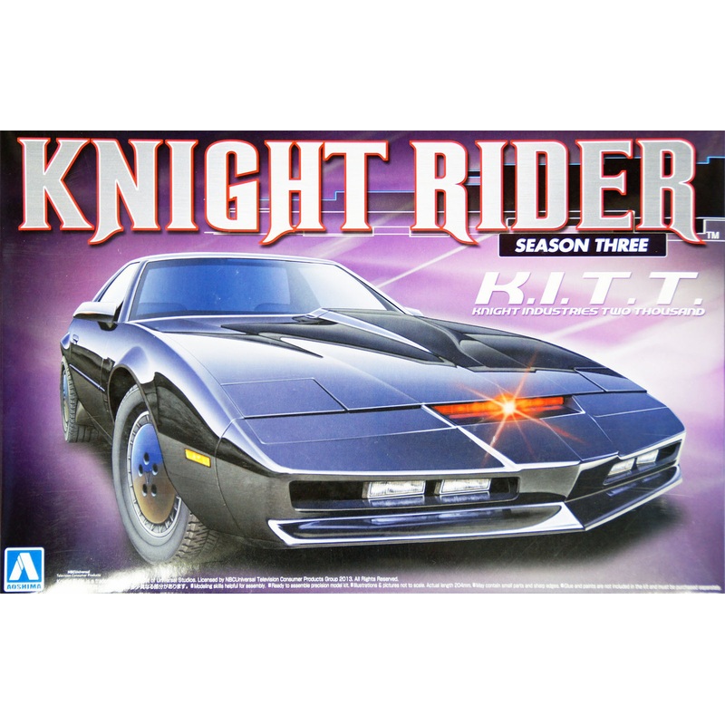 Aoshima 07037 Knight Rider KITT (KitT) Season 3 1/24 Kit