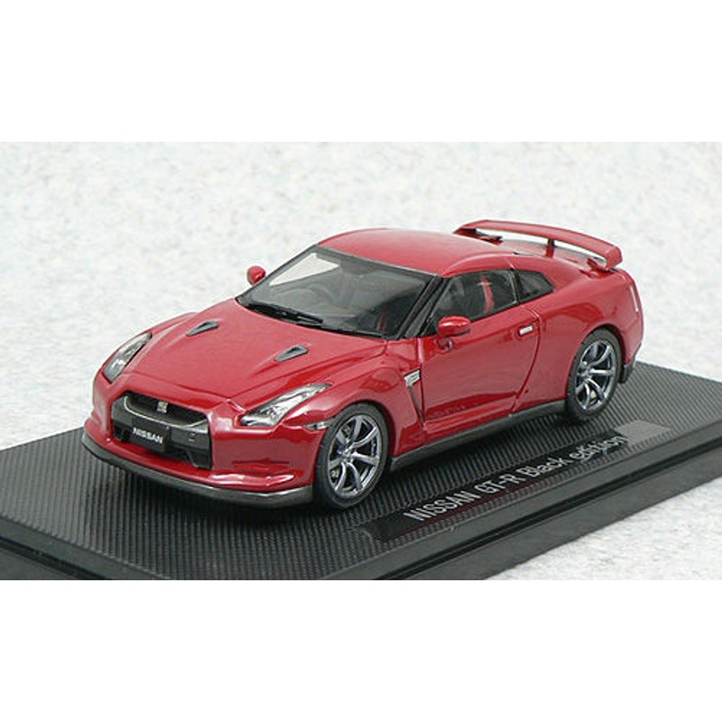 Ebbro 44103 NISSAN GT-R R35 Black Edition Red 1/43 Scale