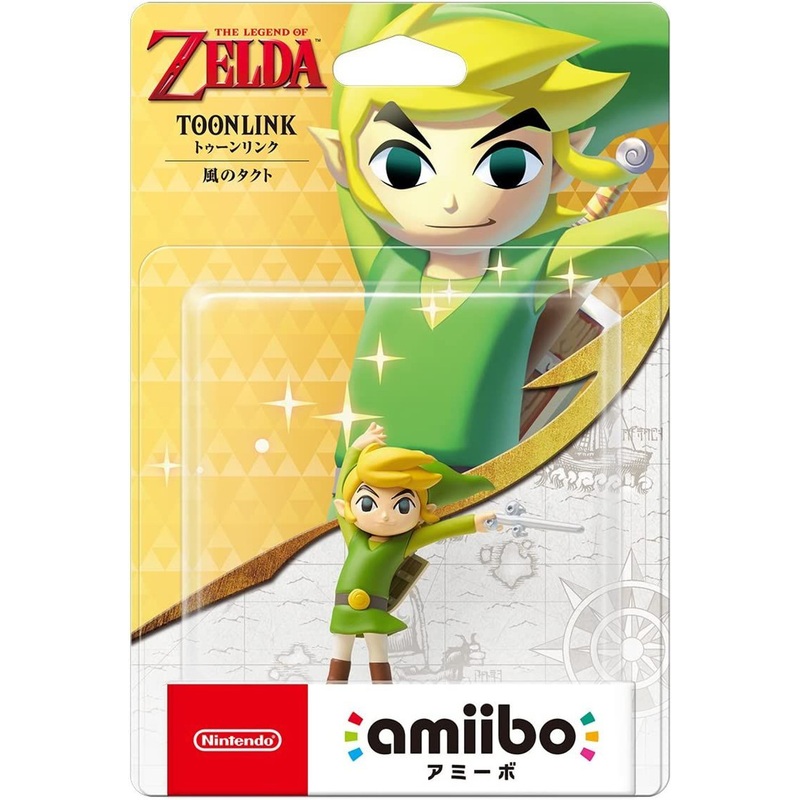 Nintendo amiibo Toon Link Figure (The Legend of Zelda: The Wind Waker)